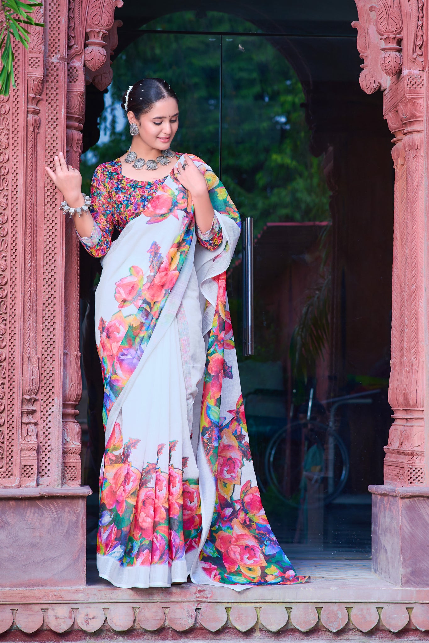 Trendy Cotton Saree – Partywear Redefined with Comfort