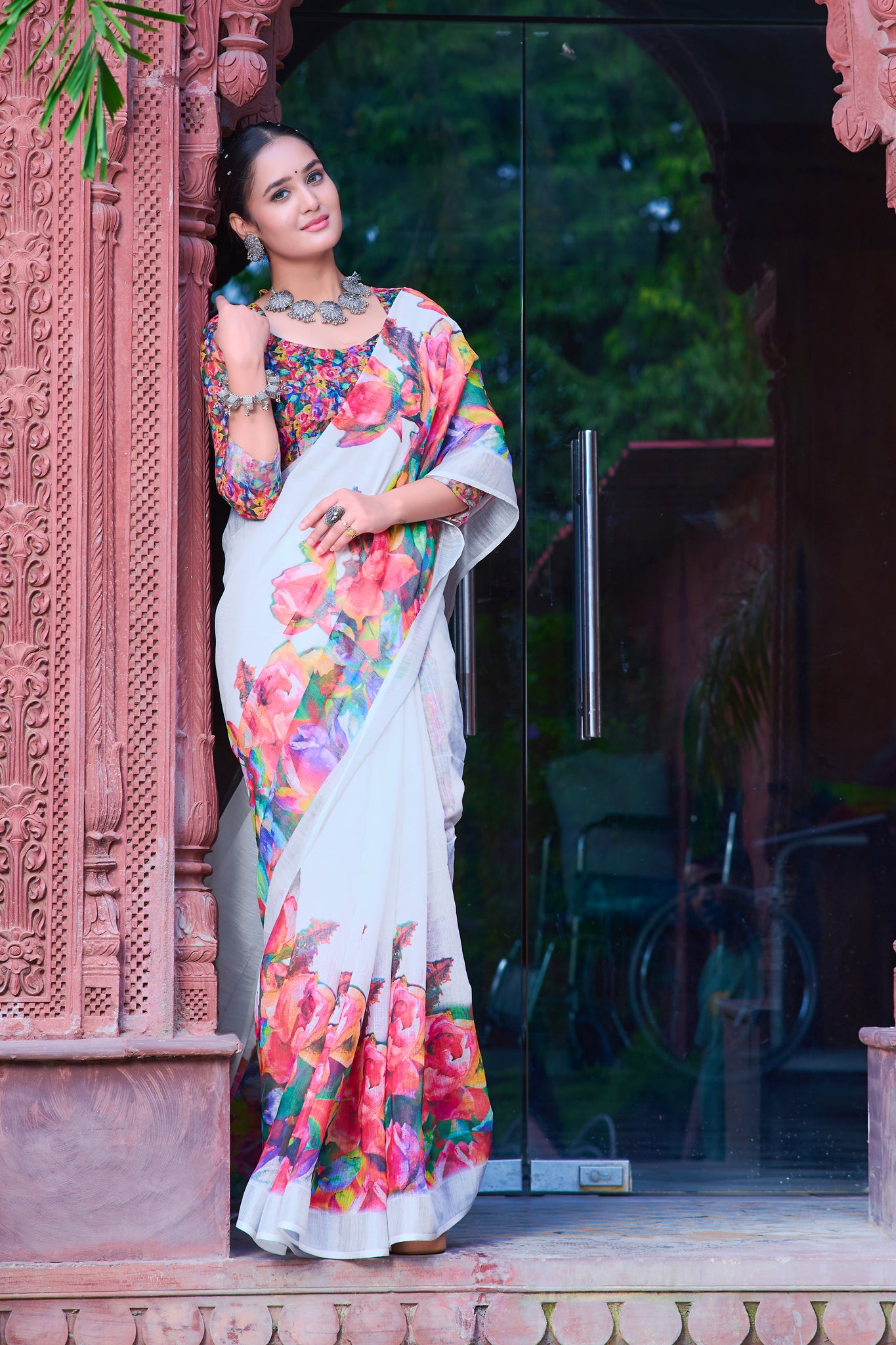 Trendy Cotton Saree – Partywear Redefined with Comfort