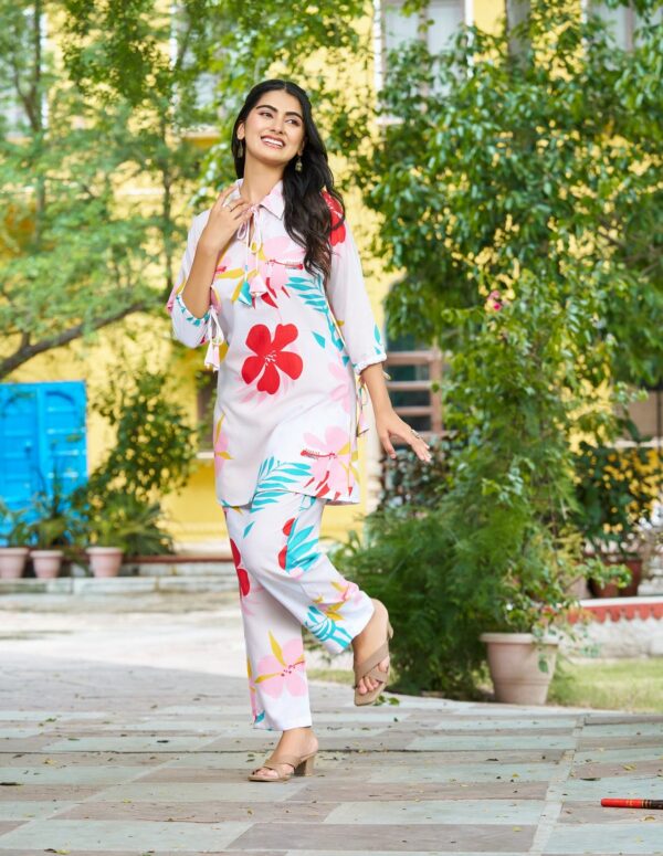 Floral Fiesta Casual Co-Ord Set