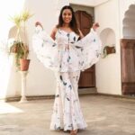 Fancy Printed Georgette Sarara Set 