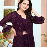 Fox Georgette Lehenga Choli Set 