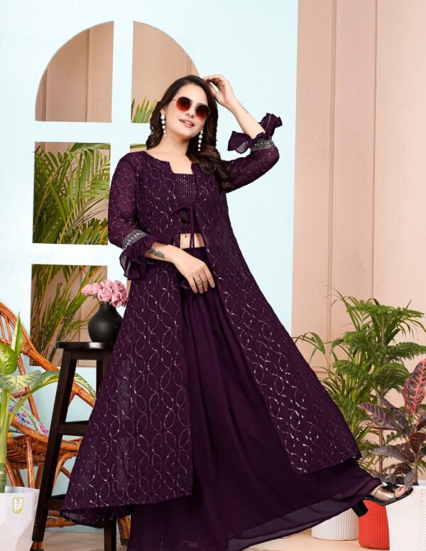 Fox Georgette Lehenga Choli Set 