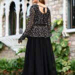 Fancy Embrodery Sequence Fox Blooming Georgette Lahenga Choli 