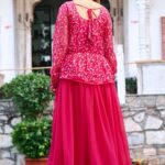 Fancy Embrodery Sequence Fox Blooming Georgette Lahenga Choli 